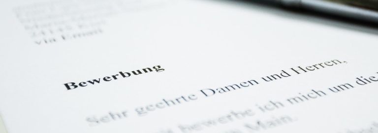 Bewerbung bei einer Zeitarbeitsfirma